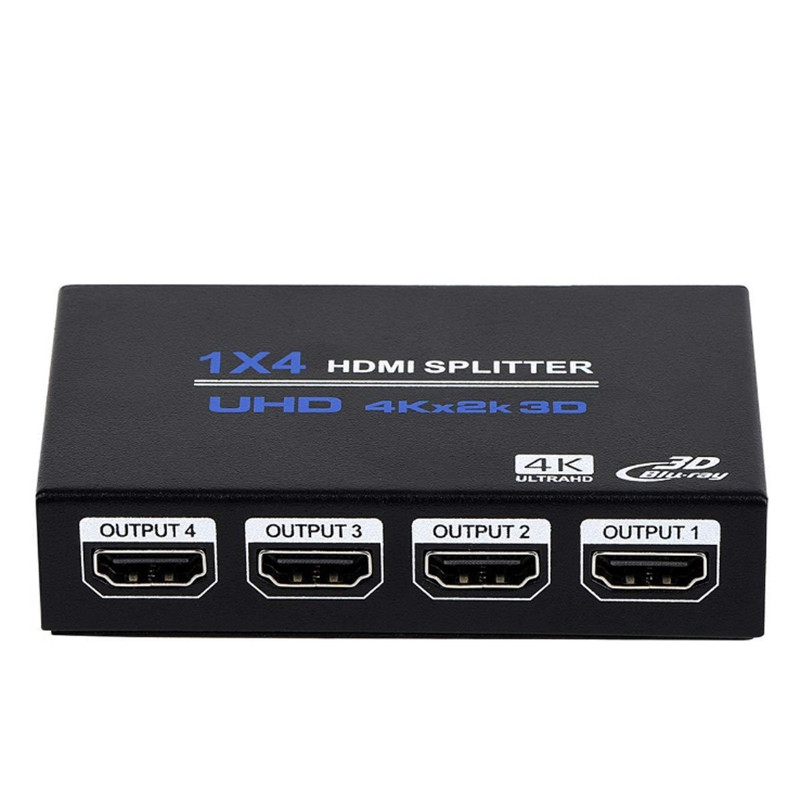 Compatible With HDCP Protocol 1 in 4 out Switch / Distributor HDMI Video Distributor With Automatic Recognition Function